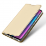 Husă flip Dux Ducis Skin Pro, pentru Honor 10 Lite - auriu