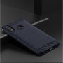 Carcasă Mofi din plastic cu textură șlefuită, pentru Honor 10 Lite - albastru închis