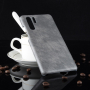 Husă din piele pentru Huawei P30 Pro - gri