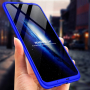 Husă pliabilă GKK, din plastic durificat, pentru Honor 10 Lite - albastru