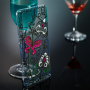 Carcasă din plastic fluture cu broderie, pentru Huawei P30 Pro - transparent
