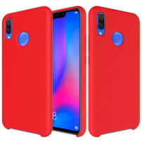 Carcasă din silicon Liquid pentru Huawei Nova 3i - roșu