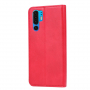 Husă flip din piele, pentru Huawei P30 Pro - roșu