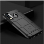 Carcasă antișoc, cu textură de zăbrele, pentru Huawei P30 Lite - negru