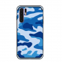 Carcasă din plastic Nxe, camuflaj, pentru Huawei P30 Pro - albastru
