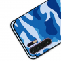 Carcasă din plastic Nxe, camuflaj, pentru Huawei P30 Pro - albastru