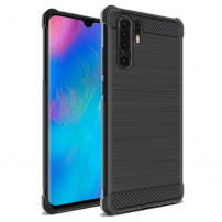 Carcasă Imak Vega, din plastic cu textură șlefuită, pentru Huawei P30 Pro - negru