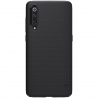 Carcasă cu caneluri Nillkin, din plastic durificat, pentru Xiaomi Mi 9 - negru