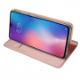 Husă din piele Dux Ducis Skin Pro, pentru Xiaomi Mi 9 - roz-auriu