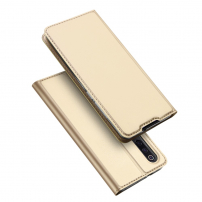 Husă din piele Dux Ducis Skin Pro, pentru Xiaomi Mi 9 - auriu