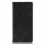 Husă flip din piele, vintage, pentru Xiaomi Mi 9 - negru