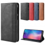 Husă flip din piele, vintage, pentru Xiaomi Mi 9 - negru