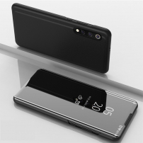 Husă flip tip oglindă, pentru Xiaomi Mi 9 - negru