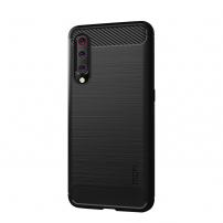 Carcasă Mofi cu textură șlefuită, pentru Xiaomi Mi 9 - negru