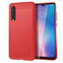 Carcasă Mofi cu textură șlefuită, pentru Xiaomi Mi 9 - roșu