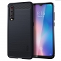 Carcasă Mofi cu textură șlefuită, pentru Xiaomi Mi 9 - albastru închis