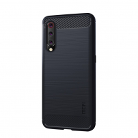 Carcasă Mofi cu textură șlefuită, pentru Xiaomi Mi 9 - albastru închis
