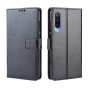 Husă tip portofel, din piele, pentru Xiaomi Mi 9 - negru