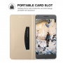 Husă flip Ivso, pentru Google Pixel 2XL - auriu