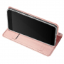 Husă flip Dux Ducis Skin Pro, pentru Google Pixel 2 - roz-auriu