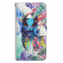 Husă flip bufniță, pentru Google Pixel 3 - colorat