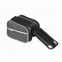 Geantă de bicicletă cu compartiment de telefon - 2l - gri